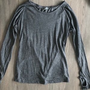 Gymshark open cross back long sleeve